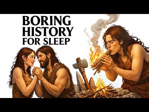 💤🔥 History For Sleep: What Love Was Like for Cave Women & How They Made Fire 🌙🏕️
