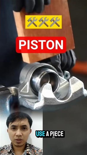 Brake Piston Hack: No Special Tools Needed! 🛠️ #mechanictips #car #diyfix #tricks #lifehack
