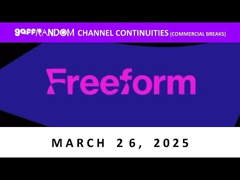 ANOTHER Freeform Continuity + POTC:AWE - Freeform Credits (March 26, 2025)