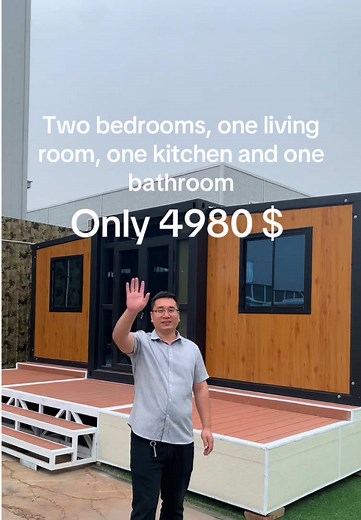 Affordable Folding Container House Design