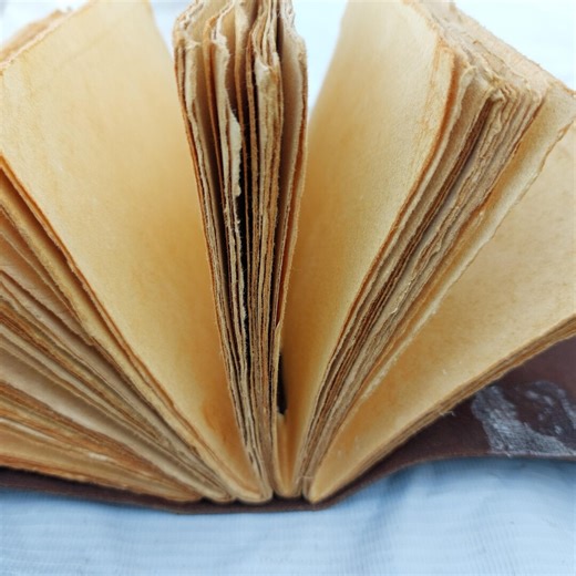 Handmade Vintage Look Brown Leather Journal With Key Diary Notebook 7x5inches 200 Pages - Etsy