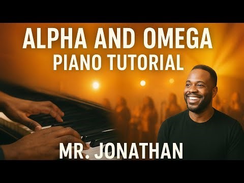 Alpha and Omega - Israel Houghton | Easy Gospel Piano Tutorial (Step-by-Step)