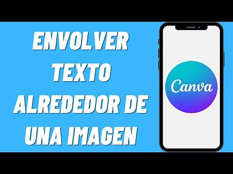 Cómo envolver texto alrededor de una imagen en Canva