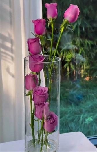 Rose flower decoration for fresh room #rose #flowers #decoration #room #diy #fyp