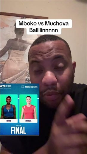 The ladies Mboko and Muchova are balling in the ‪@WTA‬ 1000 finals at the Qatar Open! #tennis