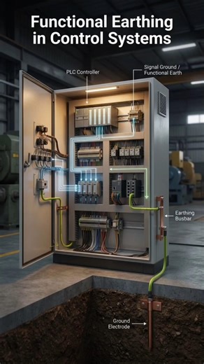 Functional earthing in control systems #electricalindia #electricalengg #electrical #trending #viral