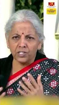 Nirmala Sitharaman on Freebies and Fiscal Discipline | HT Leadership Summit 2025