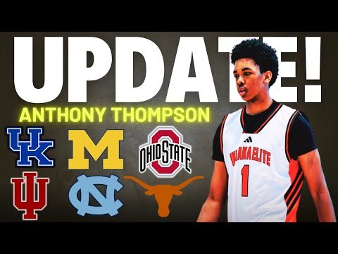 Anthony Thompson Recruit Update - Decision Date Is Set... Rumored Down To Two Schools!