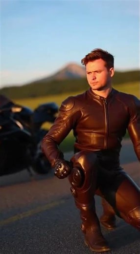 Motorrad Rider #masculinestyle #leatheraesthetic