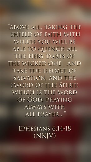 35K views · 1.3K reactions | Put on the Armor of God. “For we do not wrestle against flesh and blood, but against principalities, against powers, against the rulers of the darkness of this age, against spiritual hosts of wickedness in the heavenly places.” Ephesians 6:12 (NKJV) Click here to learn more about how to prepare for Spiritual Warfare and win the battle: https://ow.ly/u8W250Riyl5 | Turning Point with Dr. David Jeremiah | Facebook