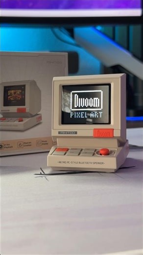 Every Gaming Setup Should Have This Little Guy | Divoom Minitoo #gamingsetup