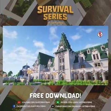 Minecraft Victorian Mansion by JSTCreations #survivalminecraft #jstcreations #minecraft