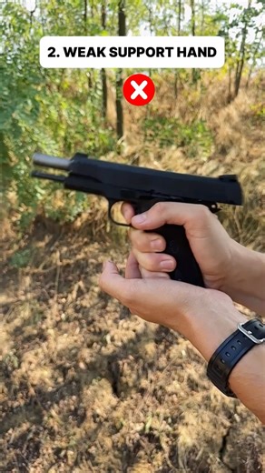 TOP 3 PISTOL GRIP MISTAKES😱 #pistol #grip #ipsc #mistakes #safety #usa #tips #education #reshoot