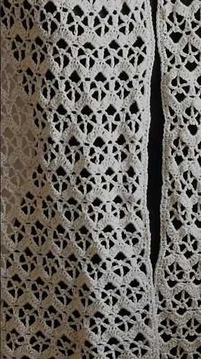 Crochet lace shawl.. tutorial up on my channel