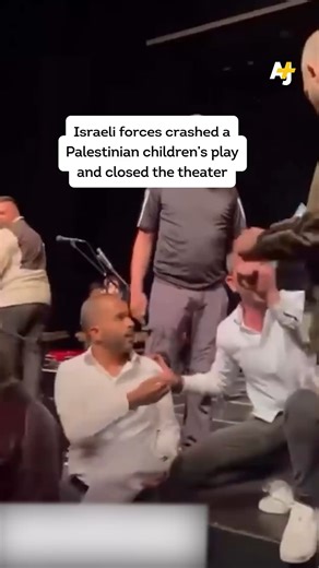 Israeli forces stormed a theater in occupied East Jerusalem, shutting down a performance by Palestinian children. The director of the theater has said they have been forced to close more than 200 times in the past 40 years. | AJ