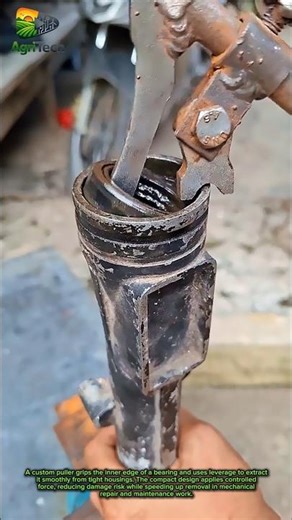 Stuck Bearings Pulled Out Fast with This Smart Tool