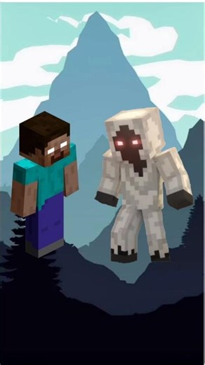 Herobrine Vs Entity 303 🔥 #minecraft