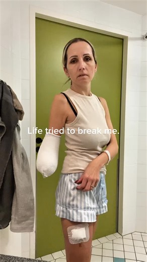 Life tried to break me. But pain became my teacher, not my prison. Scars don’t define me — they remind me I survived. ⚡ I’m not unbreakable because I never fell… I’m unbreakable because I refused to stay down. 🦾 | wioletta.wyr