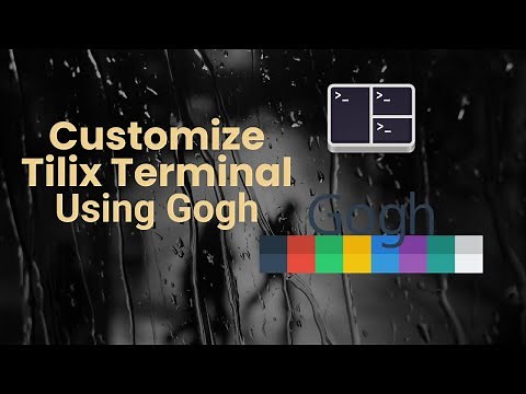 Customize Your Tilix Terminal Color Scheme Using Gogh.