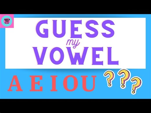 Phonics Quiz - Listen & Identify The Vowel In The Picture
