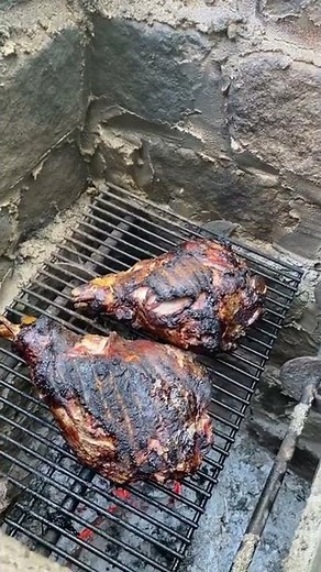 Cooking Wild Hog with hickory wood - Living Simple with Demp