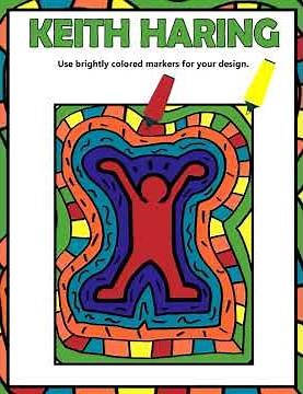 Artist Keith Haring Line Art Projects
