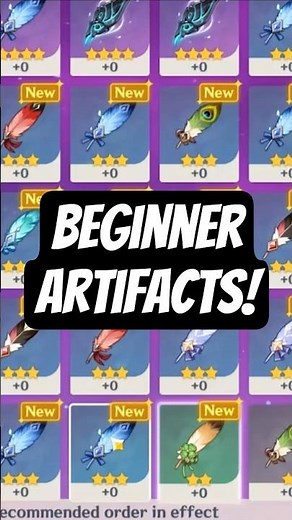 Why Beginners SHOULD USE Artifacts in Genshin Impact!