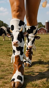 cow boots on the farm for Funday Sunday | Glow Fairy