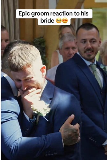 The way he looks at her… priceless.”#wedding #truelove #bride #lovestory❤️ #fyp