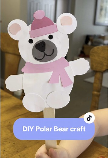 DIY Polar Bear Craft for Kids: Easy and Fun!