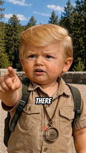 Baby Trump Wants His Face On Mount Rushmore 🗿💀