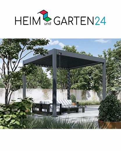 Moderne Pergola für Ihren Garten | Heim & Garten 24