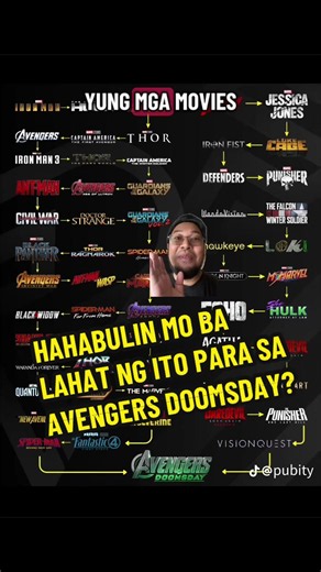 300 hours total to watch all @Marvel Entertainment #MCU movies before #Avengers Doomsday! #marvel #marvelstudios