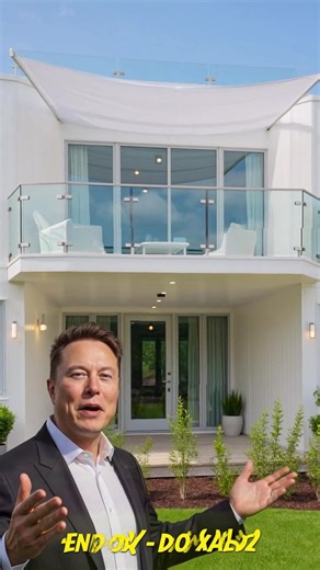 $7,779 Tesla Tiny House 2026 by Elon Musk: Where To Put It? #home #usa #AI #tinyhome | Hard Worker