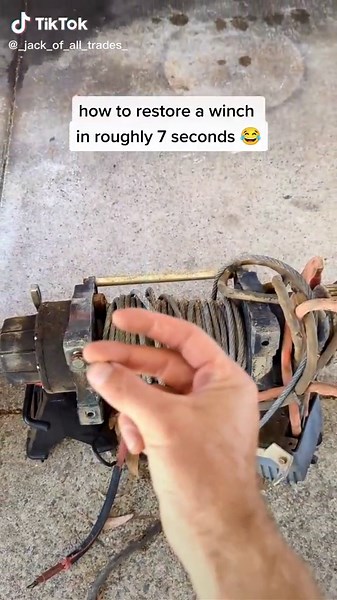How to Repair a Winch in 7 Seconds