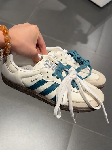 Adidas Samba OG: Cloud White and Legacy Teal Review