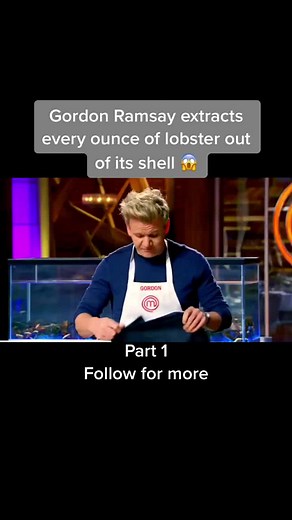Master Chef Lobster Preparation Tips by Gordon Ramsay