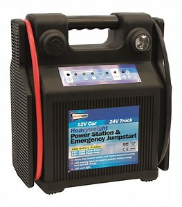 12V/24V 44Ah Heavyweight Power Station & Emergency Jumpstart (Petrol 6000cc/Diesel 3000cc) (Box Qty: 1)