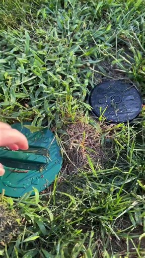 Faux in ground sprinklers? And can you mow the lawn over them? | Rain Bird Patio, Lawn & Garden Revi