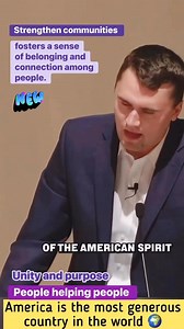 135K views · 8.2K reactions | “Unity and purpose “論 It represents the idea of citizens uniting with compassion and love for a common purpose, such as improving their communities and the world. The "fabric" is woven from principles like freedom of speech, religion, and politics, along with an emphasis on self-reliance and ingenuity. #unity #charliekirk #fabric #friday #helpingothers | Carmelita Tadora Enano | Facebook