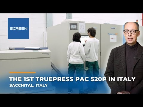 Sacchital (Italy) chose SCREEN Truepress PAC 520P digital inkjet press to for Paper Packaging - ENG