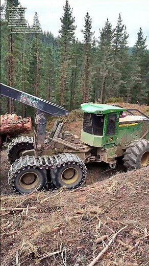 Wie Forstmaschinen tonnenschwere Lasten durch Schlamm manövrieren