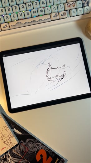 Mira on Instagram: "Small surfing animation sketch 🏄🏻 What should I animate next? 🙌🏻 #animation #animated #surfing #sketch #framebyframe"