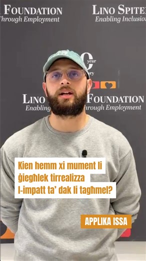 Being a Job Coach means supporting people, creating opportunities, and making a difference that truly matters. If you want a role with purpose, flexibility, and real human impact, we’d love to hear from you. 👉 Apply now for the Job Coach vacancy: https://linospiterifoundation.org/job/job-coach-malta/ Li tkun Job Coach ifisser tappoġġja lin-nies, toħloq opportunitajiet u tagħmel differenza li verament tgħodd. Jekk qed tfittex xogħol b’għan, flessibbli u b’impatt uman reali, nistennew l-applikazz