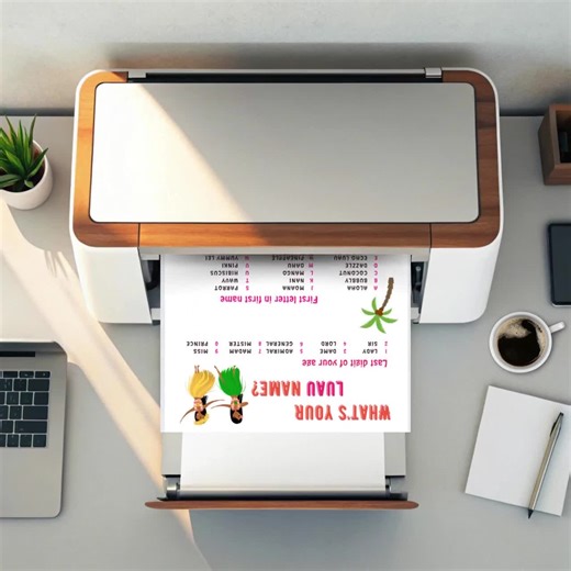 Tropical Luau Name Game Printable, Funny Hawaiian Name Tags, Summer Party Game for Kids & Adults,hawaiian Party Game,tropical Birthday Party - Etsy