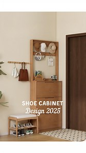 Welcome Home: How to Create an Efficient and Beautiful Entry Cabinet Area Your entryway is more than just a pass-through — it’s the first impression of your home. Designing it with care means creating a space that feels both welcoming and practical. A slim, solid oak shoe cabinet with a flip-down front offers the perfect combination of function and form. Its streamlined silhouette keeps the area visually open while providing just the right amount of hidden storage. Making the Most of a Narrow En