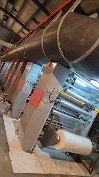 Gravure printing in shrink film of bread ‪@A.RCRAZY03‬ #trending #machine #ytshorts #shorts