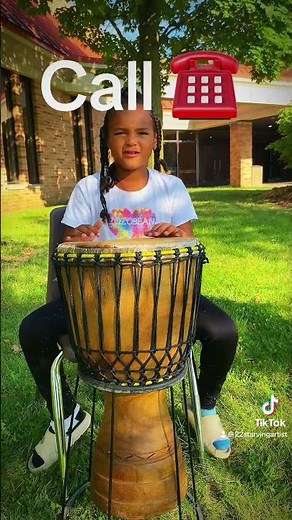 How To Play #Djembe The Call 🪘#BEGINNER Djembe Lessons 🎶🎶 #rhythm #drumlessons #africandrumming