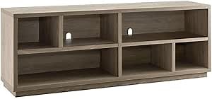 Bowman Rectangular TV Stand for TV's up to 75" in Antiqued Gray Oak