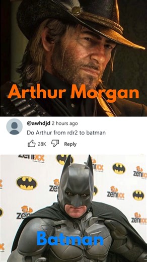 Connecting Arthur Morgan to Batman!